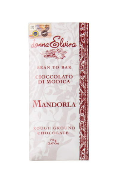 CIOCCOLATA DI MODICA-MANDORLA 70GR DONNA ELVIRA