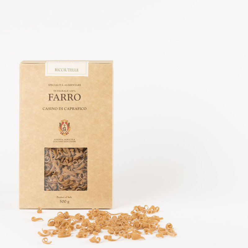 CASINO DI CAPRAFICO SANTOLERI – PASTA DI FARRO RICCIUTELLE 500g