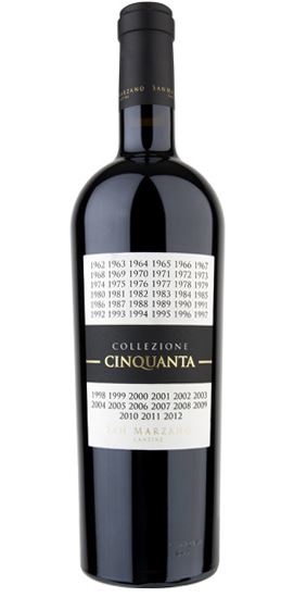 Vino Rosso d’Italia Collezione Cinquanta San Marzano