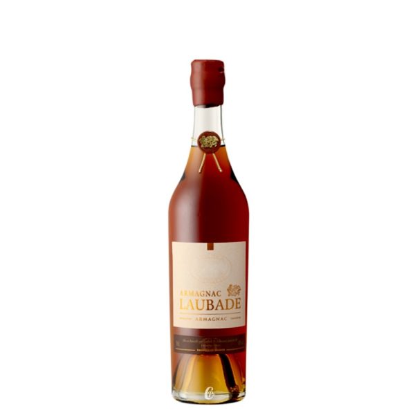 BAS ARMAGNAC 1962 LAUBADE CON CASSETTA LEGNO