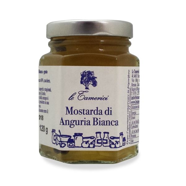 MOSTARDA DI ANGURIA BIANCA LE TAMERICI 220GR