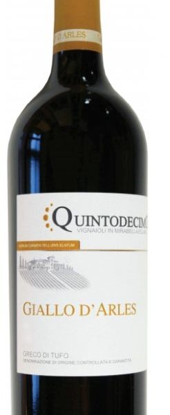 GRECO DI TUFO GIALLO D'ARLES  2024 QUINTODECIMO