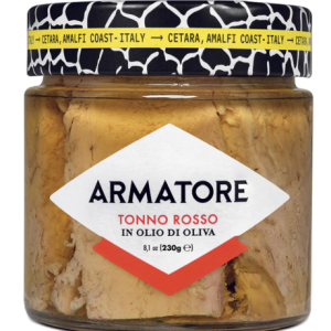 TONNO ROSSO IN OLIO DI OLIVA ARMATORE 230 gr.