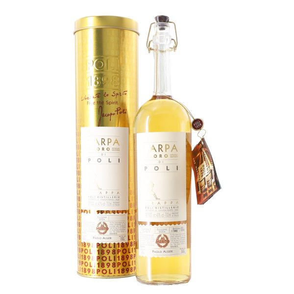 GRAPPA SARPA ORO 0,70 ML  JACOPO POLI