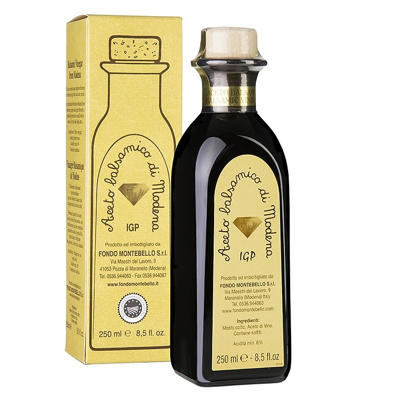 ACETO BALSAMICO DI MODENA MONTEBELLO 0,250L