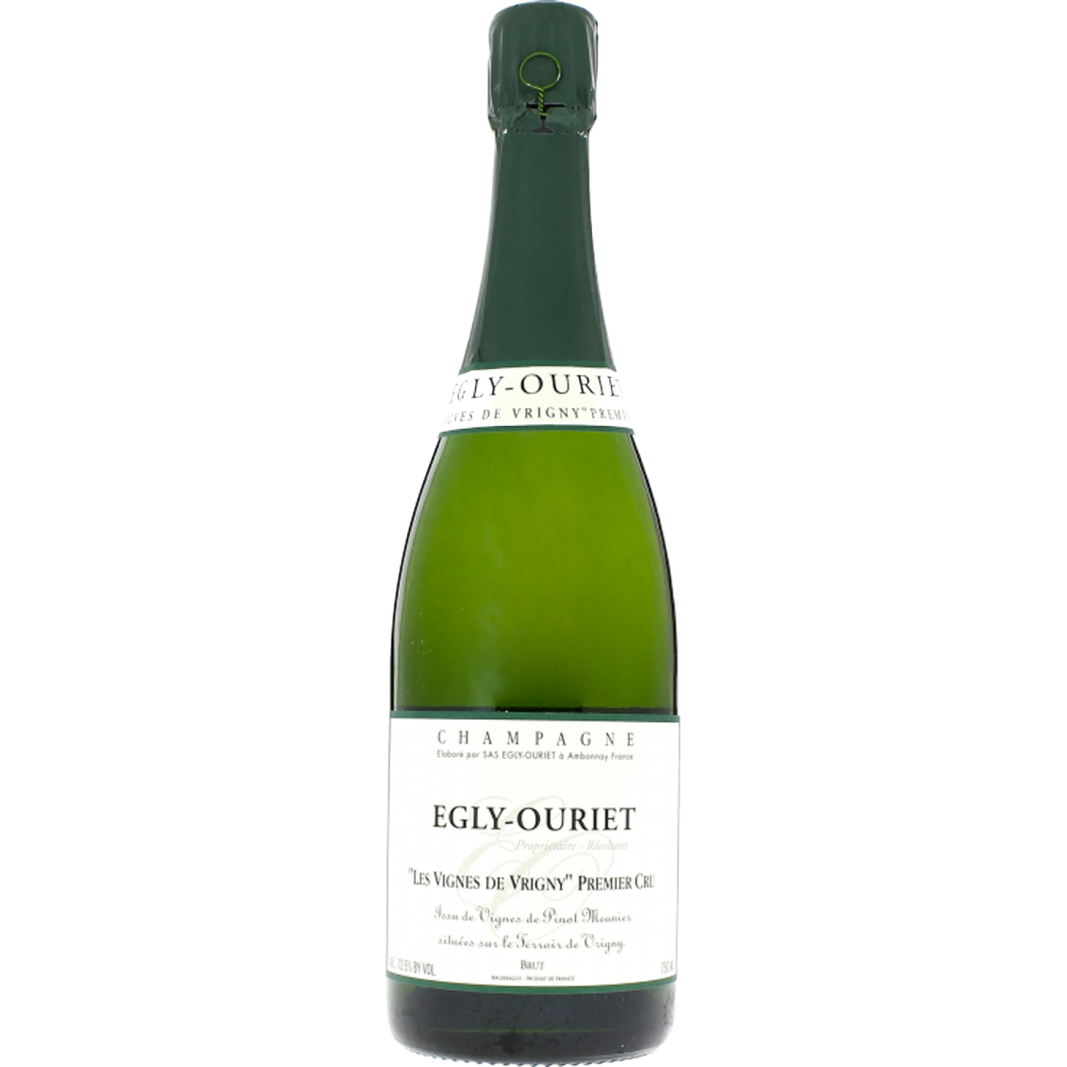 CHAMPAGNE BRUT LES VIGNES DE VRIGNY EGLY OURIET