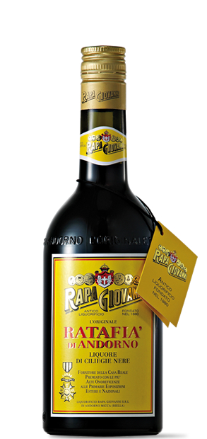 RATAFIA’ DI ANDORNO LIQUORE DI CILIEGIE NERE RAPA GIOVANNI