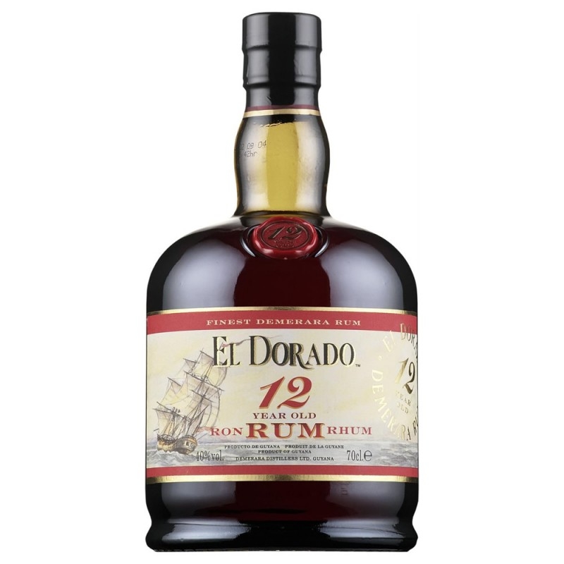 RUM DEMERARA EL DORADO 12Y