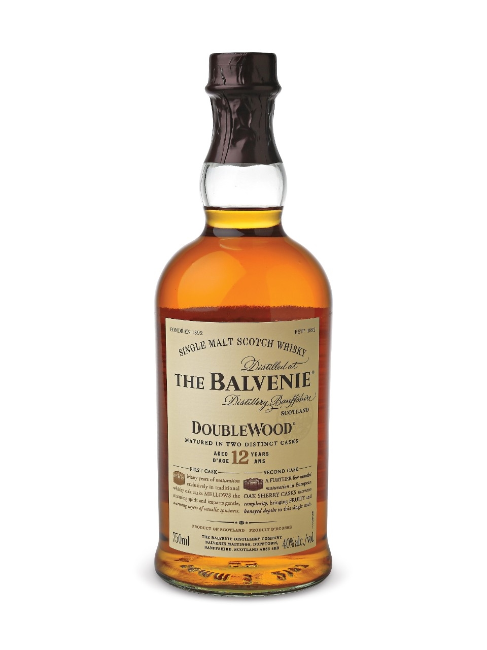 WHISKY BALVENIE 12 Y DOUBLEWOOD